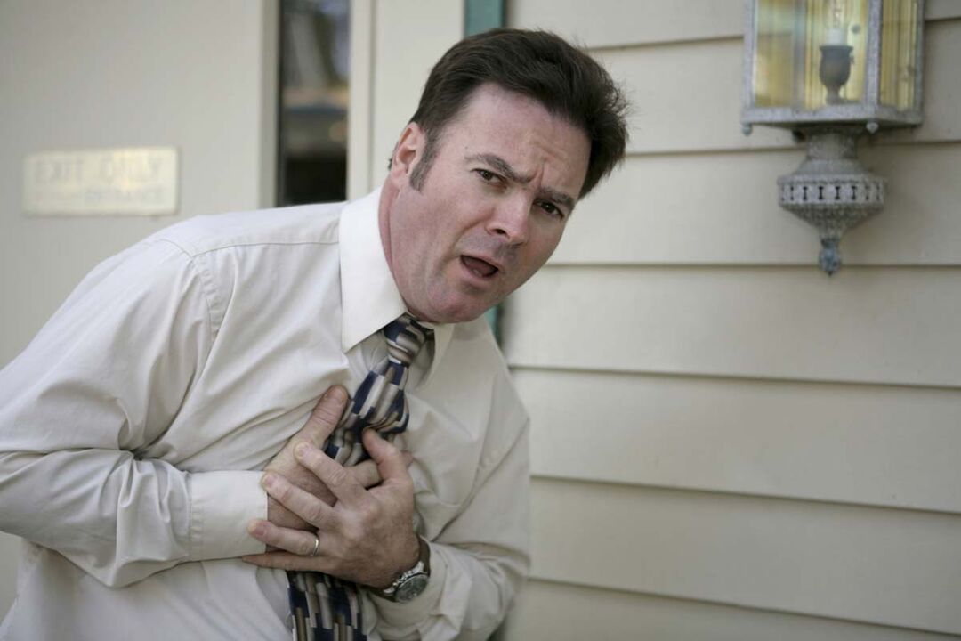 Heart crisis with hypertension